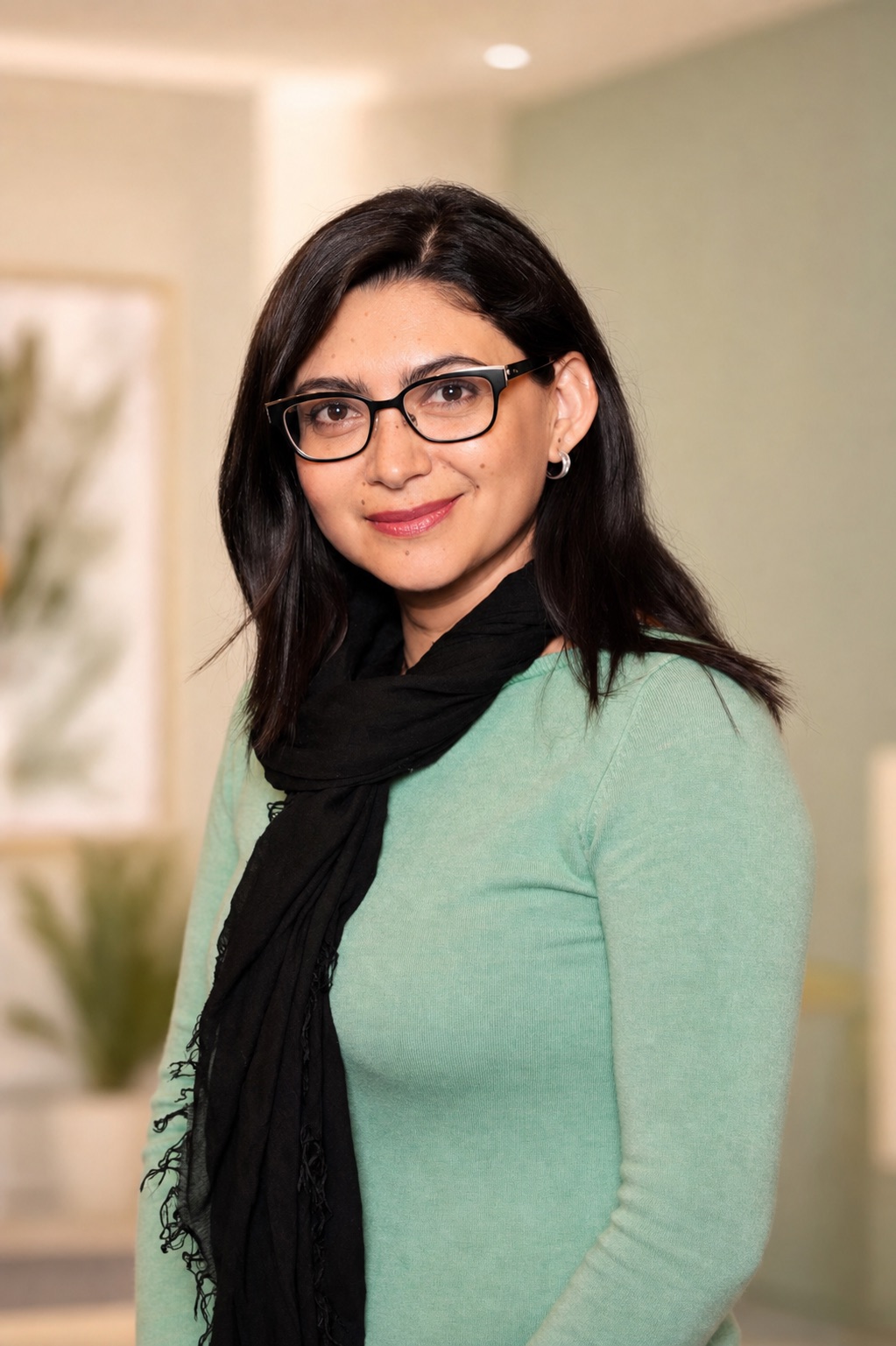 Retrato profesional de la Dra. Mercedes Beatriz Medina Aguilar